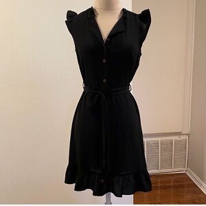 Monteau Los Angeles Black Dress XS Jr. NWT